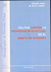 Books Frontpage Delitos contra la Propiedad Intelectual en el ámbito de Internet.