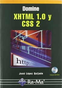 Books Frontpage Domine XHTML 1.0 y CSS 2