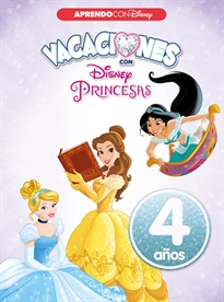 Books Frontpage Vacaciones con las Princesas Disney (4 años) (Disney. Cuaderno de vacaciones)