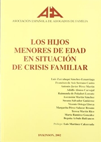 Books Frontpage Los hijos menores de edad en situación de crisis familiar