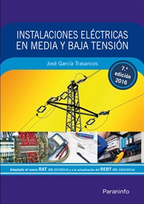 Books Frontpage Instalaciones eléctricas en media y baja tensión 7.ª edición