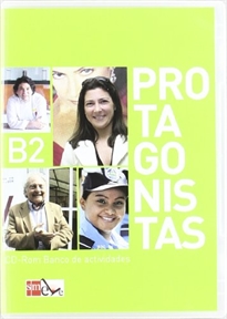 Books Frontpage Protagonistas B2. CD de Banco de Actividades