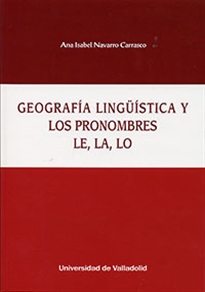 Books Frontpage Lo Geografía Lingüística Y Los Pronombres Le, La