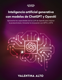 Books Frontpage Inteligencia artificial generativa con modelos de ChatGPT y OpenAI