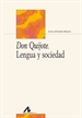 Front pageDon Quijote. Lengua y sociedad