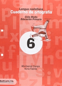 Books Frontpage Cuaderno de ortografía 6. Lengua castellana