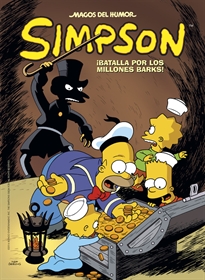 Books Frontpage ¡Batalla por los millones Barks! (Magos del Humor Simpson 50)