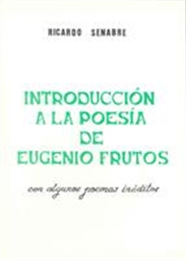 Books Frontpage Introducción a la poesía de Eugenio Frutos