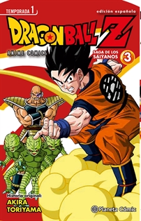 Books Frontpage Dragon Ball Z Anime Series Saiyanos nº 03/05