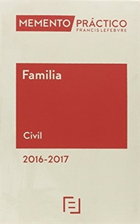 Books Frontpage Memento Práctico Familia 2016-2017