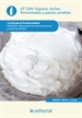 Front pageYogures, leches fermentadas y pastas untables. inae0209 - elaboración de leches de consumo y productos lácteos