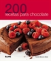 Portada del libro 200 Recetas para chocolate