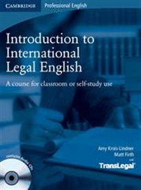 Books Frontpage Introduction to International Legal English Student's Book with Audio CDs (2)