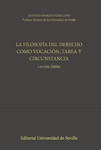 Books Frontpage La Filosofía del Derecho como vocación, tarea y circunstancia