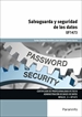 Front pageSalvaguarda y seguridad de los datos