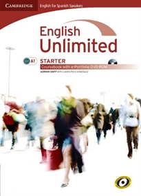 Books Frontpage English unlimited for spanish speakers starter coursebook with e-portfolio