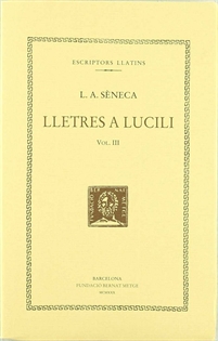 Books Frontpage Lletres a Lucili, vol. III: llibres X-XV