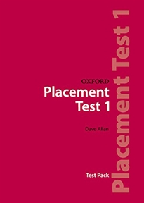 Books Frontpage Oxford Placement Tests 1. Pack Revised Ed