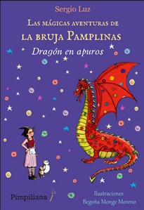 Books Frontpage Las mágicas aventuras de la bruja Pamplinas: Dragón en apuros