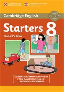 Books Frontpage Cambridge English Young Learners 8 Starters Student's Book