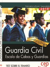 Books Frontpage Guardia Civil. Escala de Cabos y Guardias. Test sobre el temario.