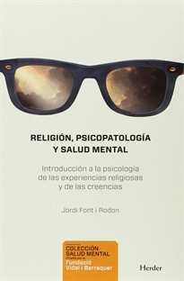 Books Frontpage Religión, psicopatología y salud mental