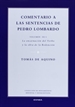 Front pageComentario a las sentencias de Pedro Lombardo III-1