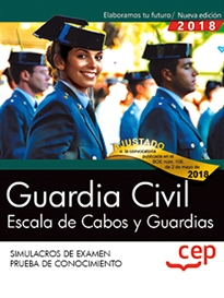 Books Frontpage Guardia Civil. Escala de Cabos y Guardias. Simulacros de Examen (prueba de conocimientos)