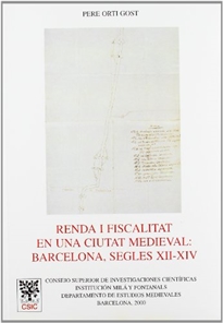 Books Frontpage Renda i fiscalitat en una ciutat medieval: Barcelona segles XII-XIV
