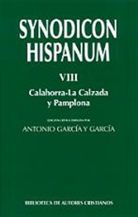 Books Frontpage Synodicon Hispanum. VIII: Calahorra-La Calzada y Pamplona