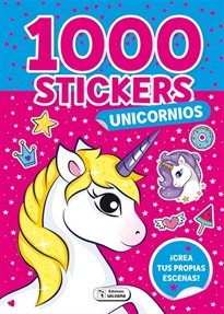 Books Frontpage 1000 Stickers Unicornios