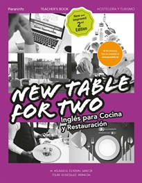 Books Frontpage New Table for two. Inglés para cocina y restauración 2.ª edición
