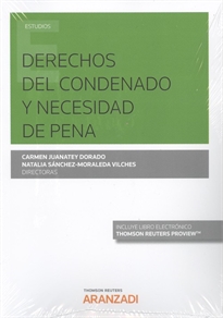 Books Frontpage Derechos del condenado y necesidad de pena (Papel + e-book)