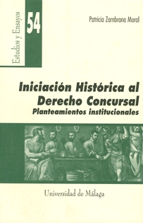 Books Frontpage Iniciación histórica al Derecho Concursal