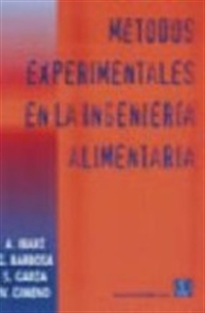 Books Frontpage Métodos experimentales en la ingeniería alimentaria