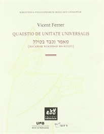 Books Frontpage Quaestio de unitate universalis