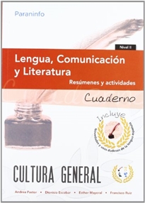 Books Frontpage Cuaderno de trabajo. Lengua, Comunicación y Literatura. Nivel 2