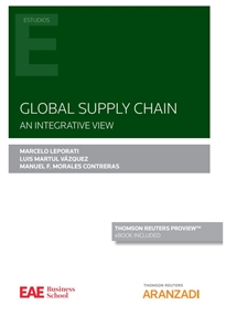 Books Frontpage Global supply chain. An integrative view (Papel + e-book)