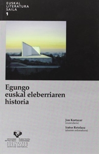 Books Frontpage Egungo euskal eleberriaren historia