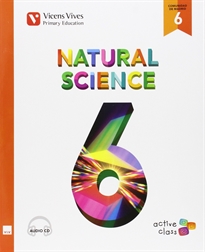 Books Frontpage Natural Science 6 Madrid+ CD (Active Class)