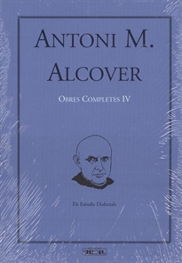 Books Frontpage Obres completes d'Antoni M. Alcover volum IV