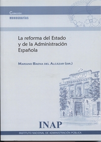 Books Frontpage La reforma del estado y de la admnistración española