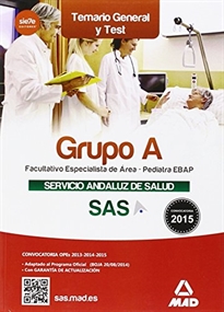 Books Frontpage Facultativos Especialistas de Área del Servicio Andaluz de Salud. Temario Sanitario General (Temas 10-24) y test