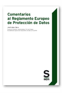 Books Frontpage Comentarios al Reglamento Europeo de Protección de Datos