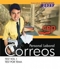 Books Frontpage Personal Laboral. Correos. Test Vol. I. Test por tema