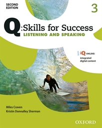 Books Frontpage Q Skills for Success (2nd Edition). Listening & Speaking 3. Student's Book Pack