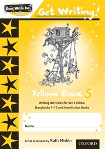 Books Frontpage Read Write Inc. Phonics: Get Writing!: Yellow Book Pack of 10