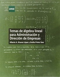 Books Frontpage Temas de álgebra lineal para administración y dirección de empresas