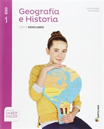 Books Frontpage Geografia E Historia Madrid Serie Descubre 1 Eso Saber Hacer