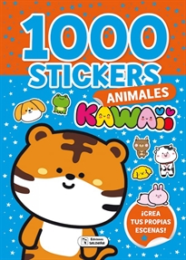 Books Frontpage 1000 Stickers Kawaii Animales